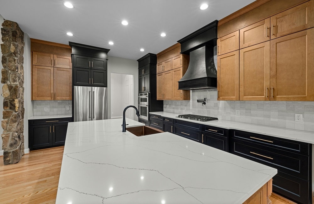 Black And White Modern Kitchen