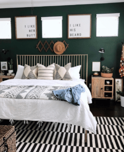 30 Smart Bed Against A Wall Ideas For Your Bedroom - Drop By My Home