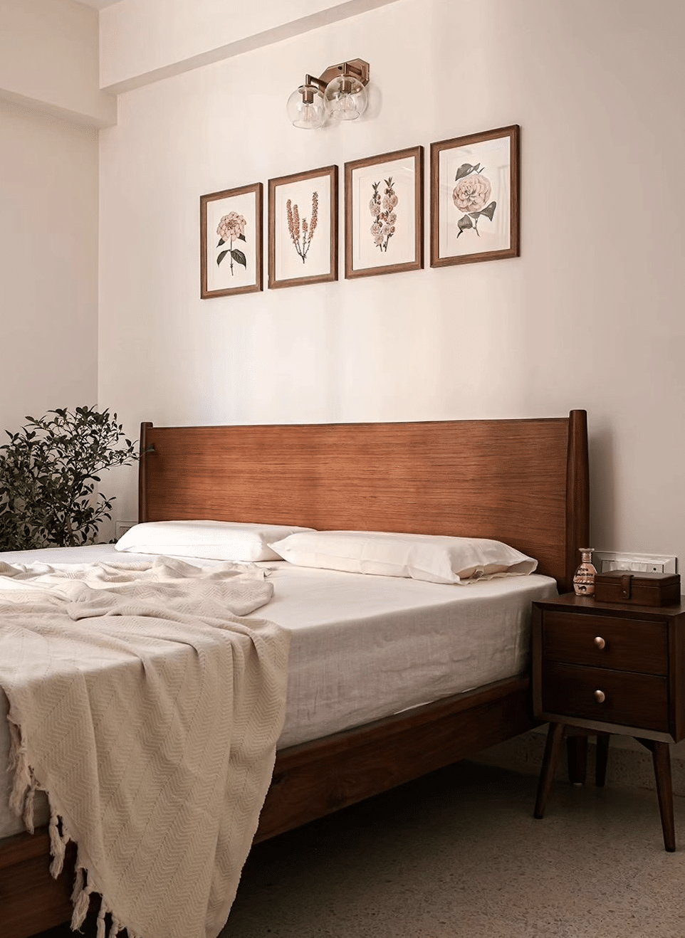 30 Smart Bed Against A Wall Ideas For Your Bedroom - Drop By My Home