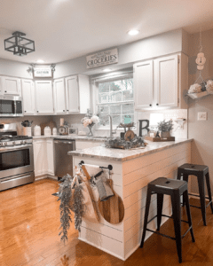 40 Dazzling Kitchen Peninsula Attached To Wall Ideas - Drop By My Home