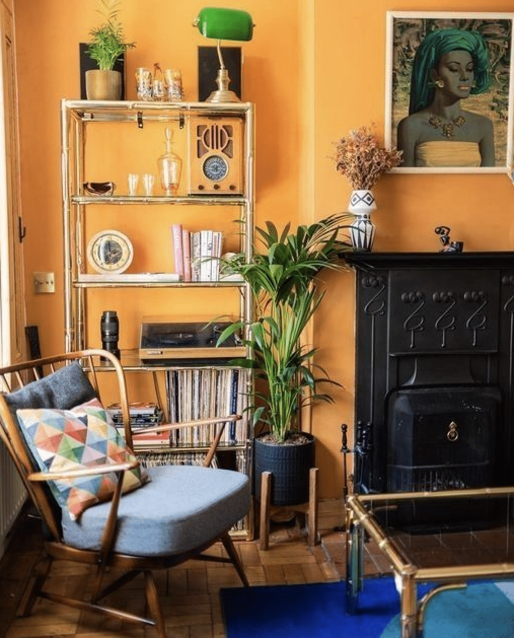 30 Spirited Orange Living Room Ideas - Drop By My Home