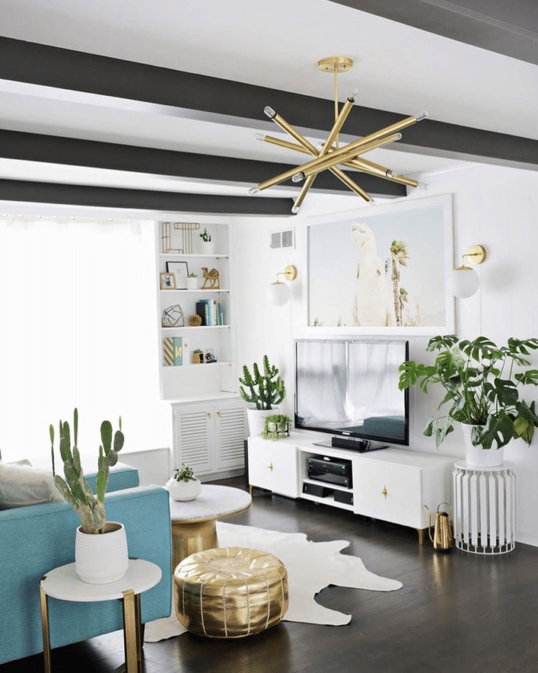 24 Rich Gold Living Room Ideas For A Classy Look - Drop By My Home