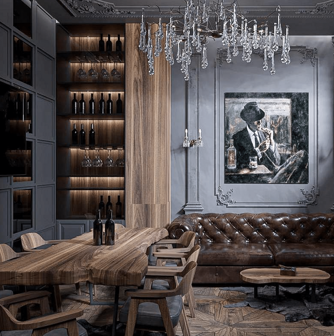 23 Beautiful And Comfortable Home Lounge Room Bar Ideas - Drop By My Home