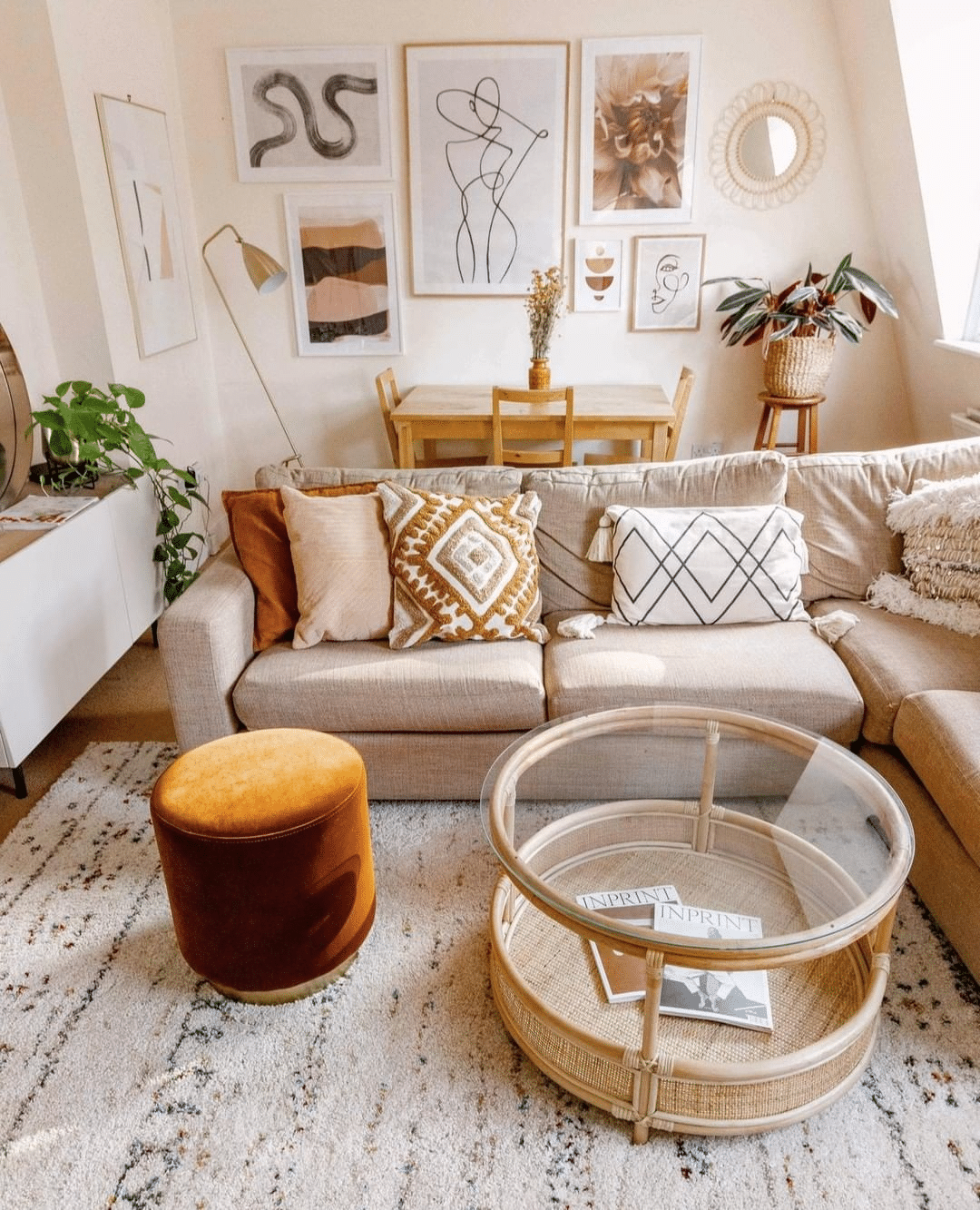 25 Stylish And Modern Cream Living Rooms - Drop By My Home