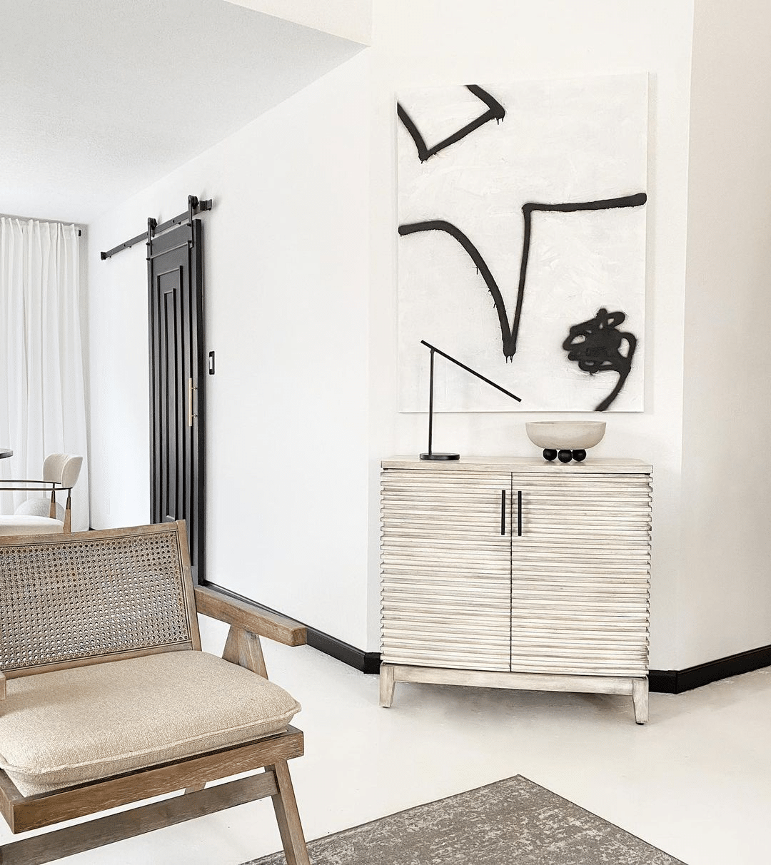 25 Modern & Elegant Black And White Living Room Ideas - Drop By My Home