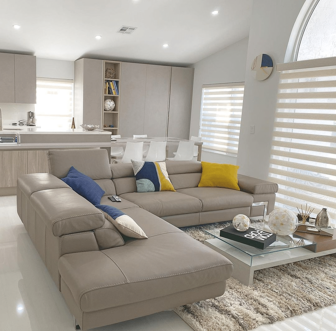 30 Brand New Ideas For Sectional In Small Living Room - Drop By My Home - Compact Minimalist Living Room With Sectional Sofa