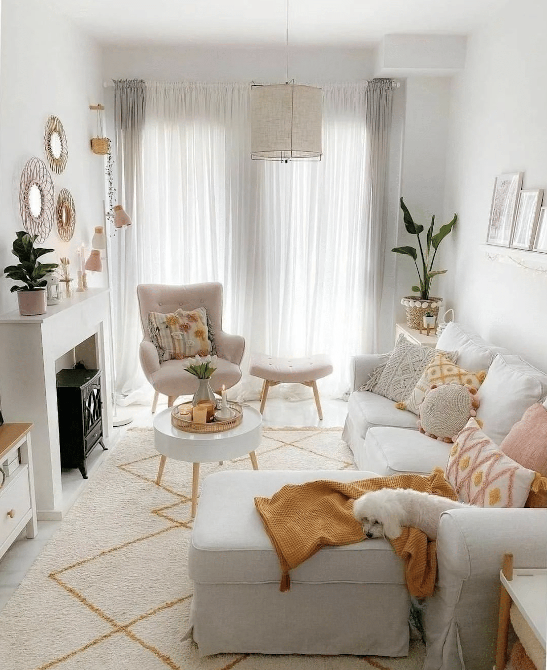30 Pretty And Lively Living Room Carpet Ideas You Should Try - Drop By ...