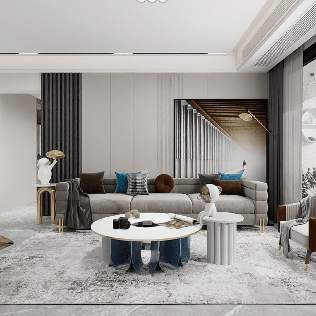 30 Pretty And Lively Living Room Carpet Ideas You Should Try - Drop By ...