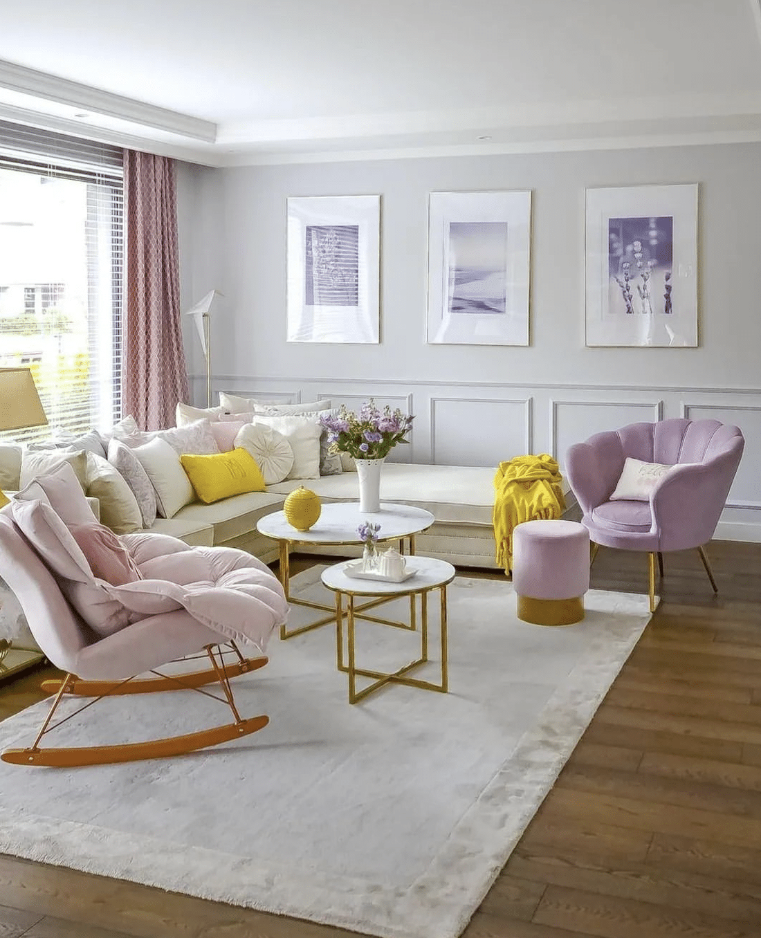 30 Pretty And Lively Living Room Carpet Ideas You Should Try - Drop By ...
