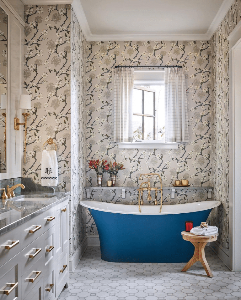 25 Mind Blowing Blue And Grey Bathroom Ideas You Will Love - Drop By My Home