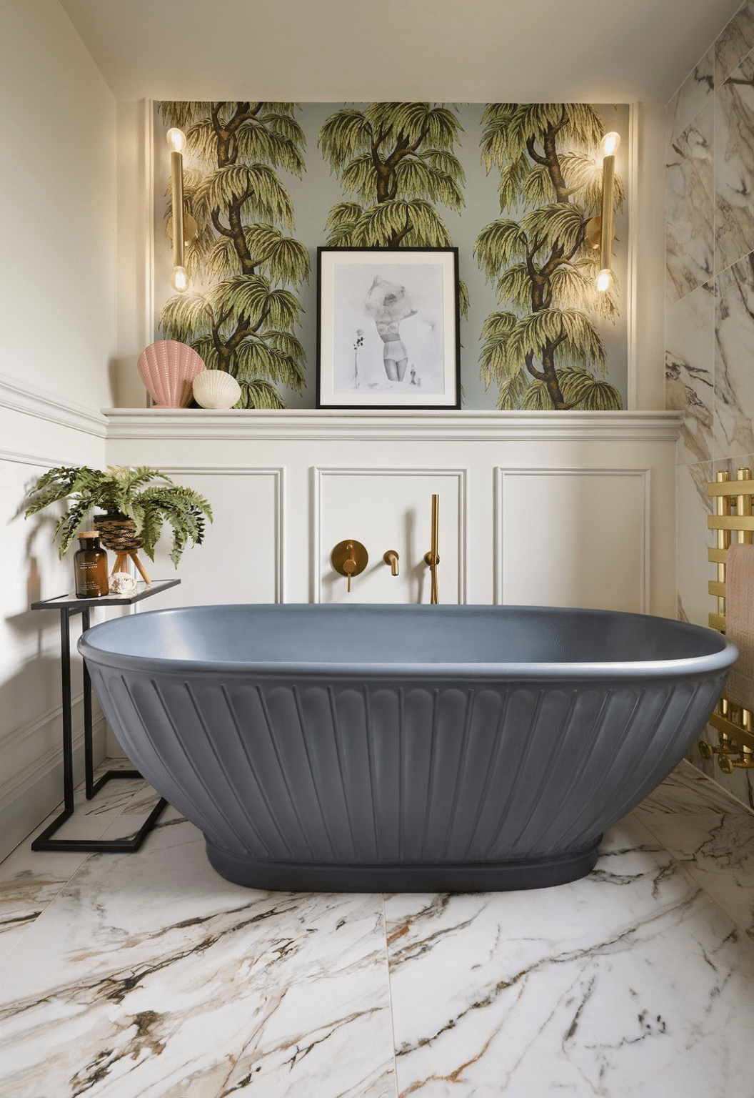 25 Mind Blowing Blue And Grey Bathroom Ideas You Will Love - Drop By My Home