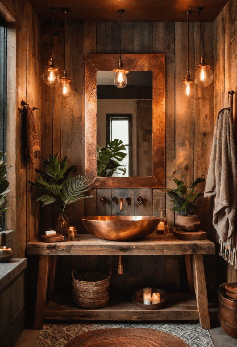 27 Unbelievable Boho Bathroom Inspirations for Your Home Makeover ...