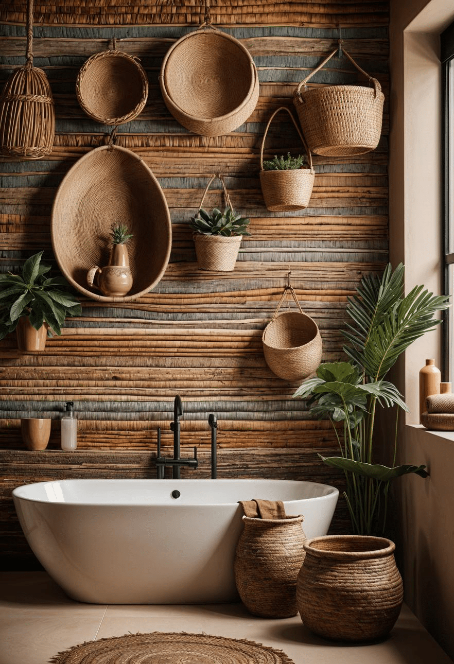 27 Unbelievable Boho Bathroom Inspirations for Your Home Makeover - Drop By My Home