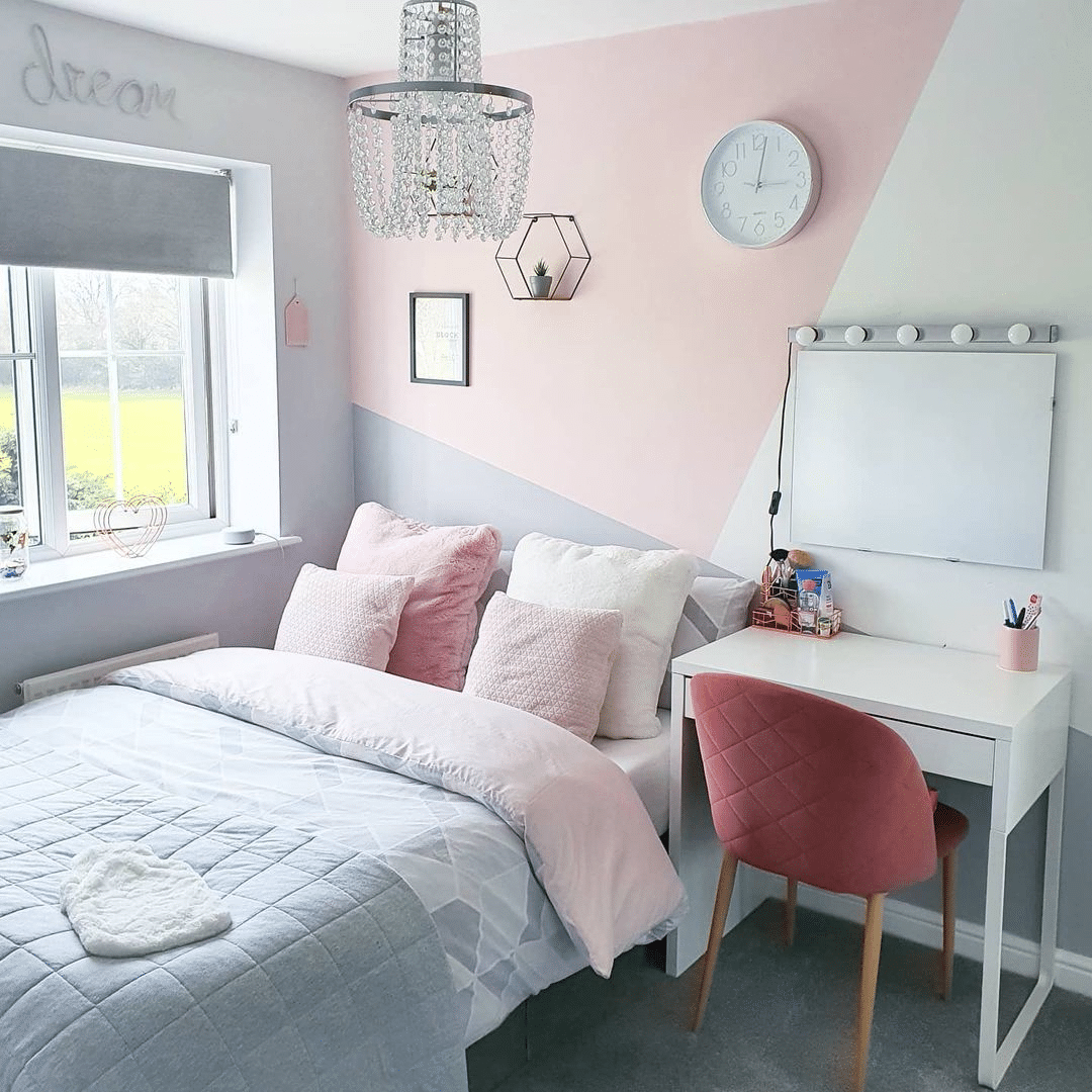 27 Modern Pink And Grey Bedroom Ideas You Will Love - Drop By My Home