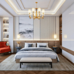 37 Stylish Bedroom Chandelier Ideas That Is Trending - Drop By My Home