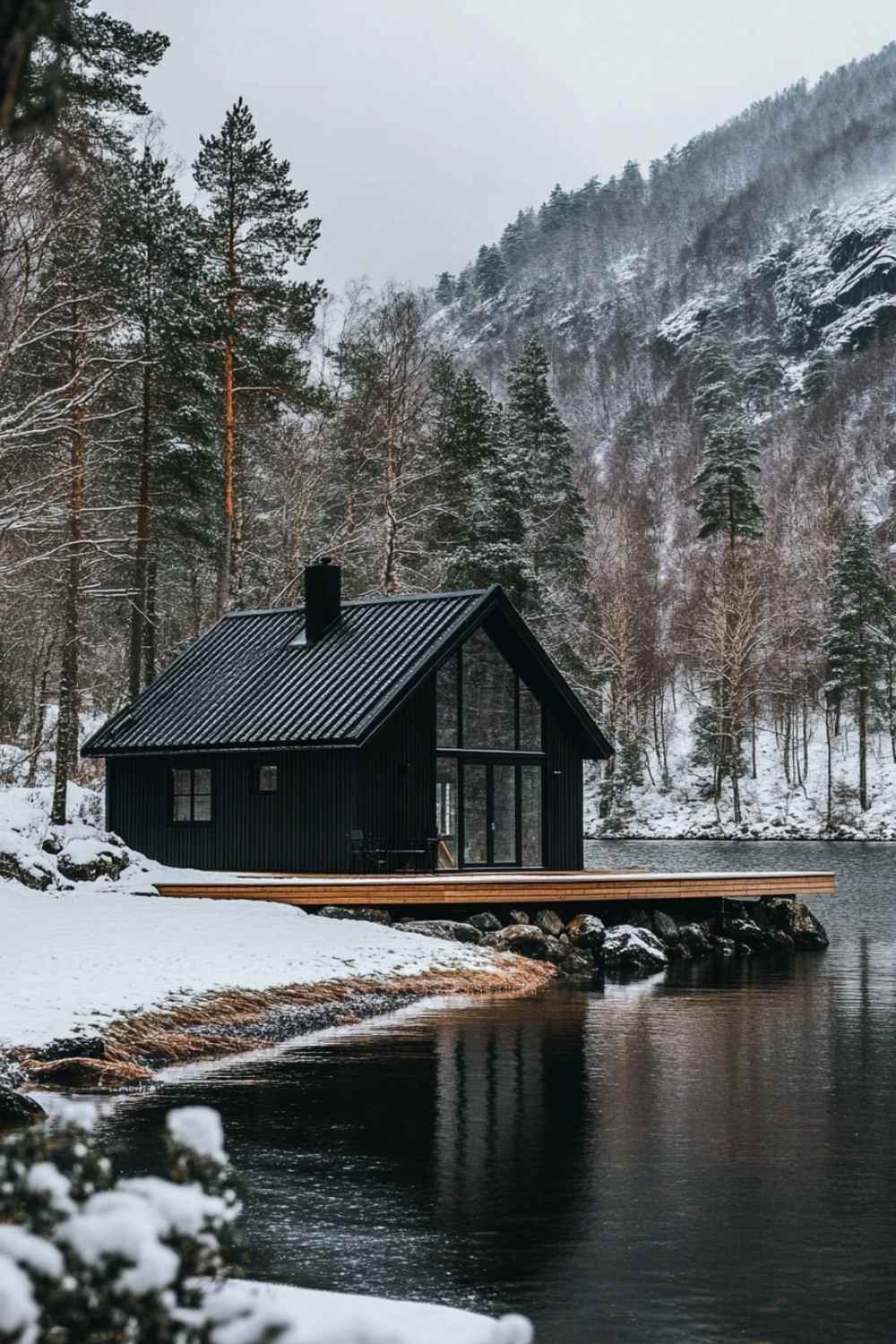 View of The Charm of Scandinavian Style Cabins: Embracing Simplicity and Nature ...